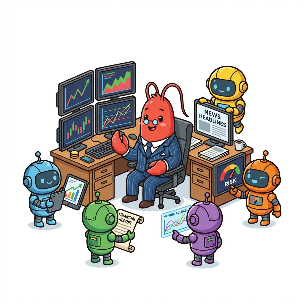 对冲基金模板——Portfolio Manager 龙虾带领分析师机器人团队